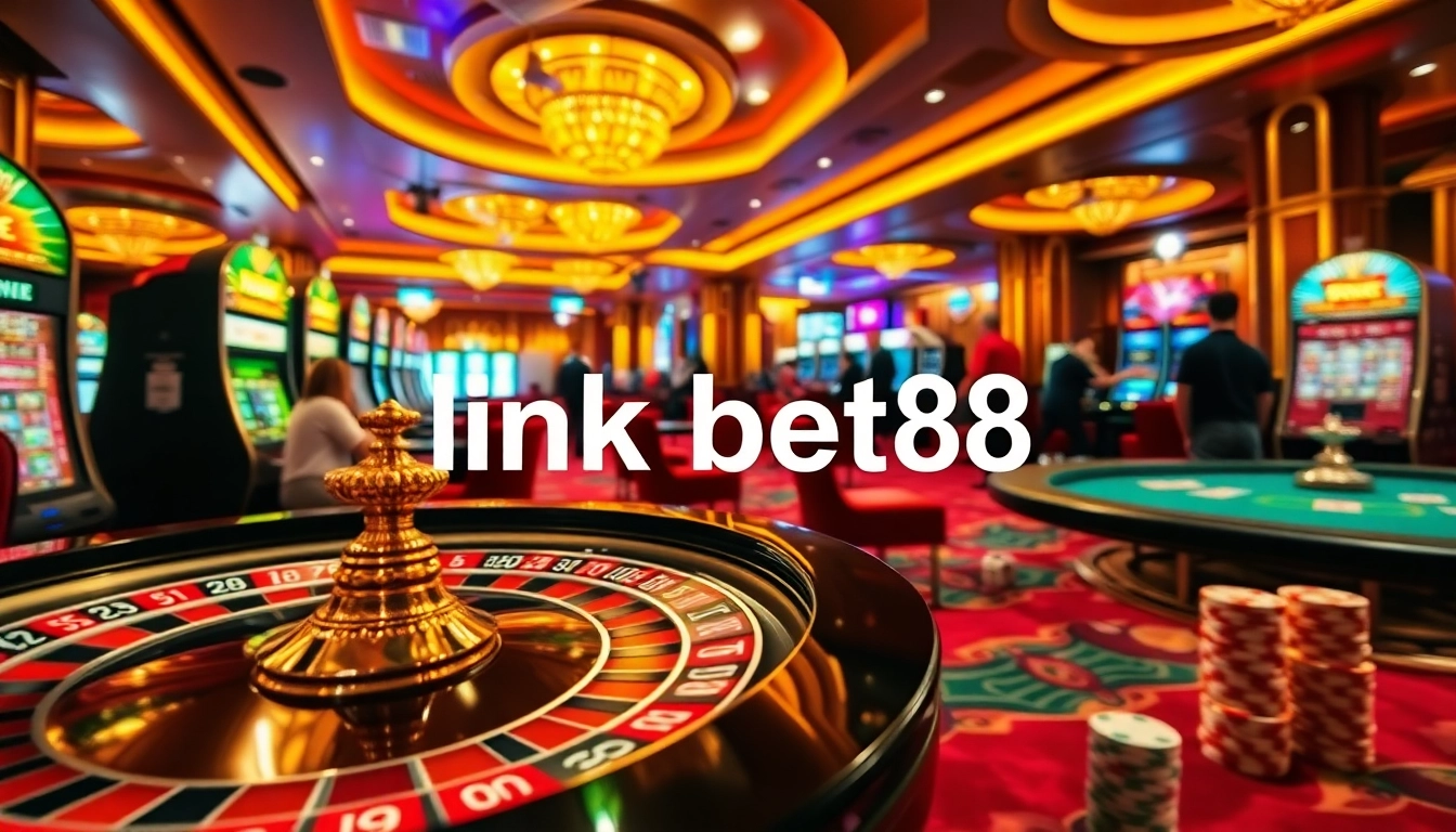 Experience the thrill of a bustling casino where players win with the best link bet88 games, from roulette to poker.